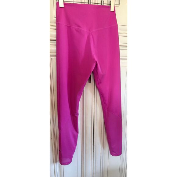 Nike Dr-Fit Women's High waisted One Training Ankle Leggings Pink Small - Picture 1 of 11